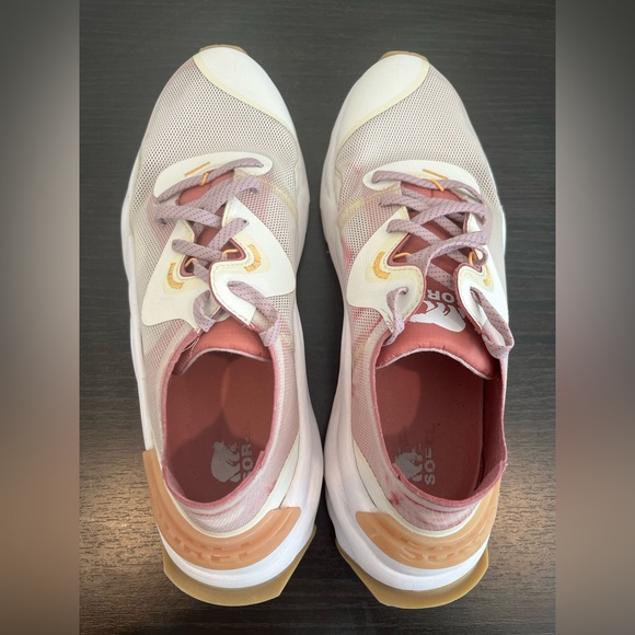 Sorel Women's Kinetic RNEG Float Shoes Sneakers Chalk Eraser Pink SZ 9.5 - Picture 9 of 13